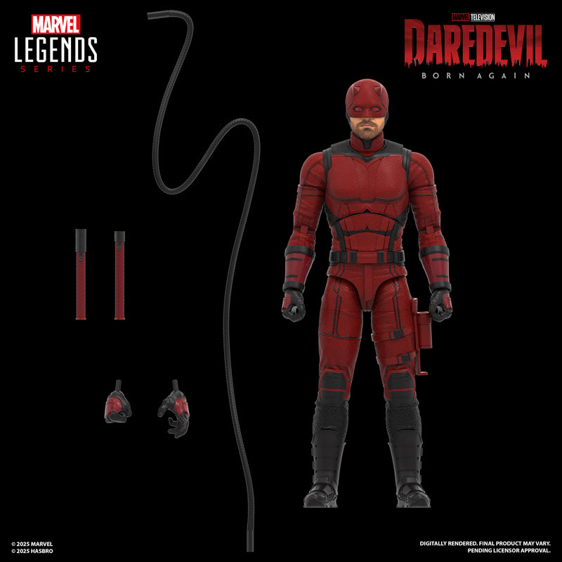 Marvel Legends Series Daredevil: Born Again Daredevil (preorder Nov 2025) - Collectables > Action Figures > toy -  Hasbro