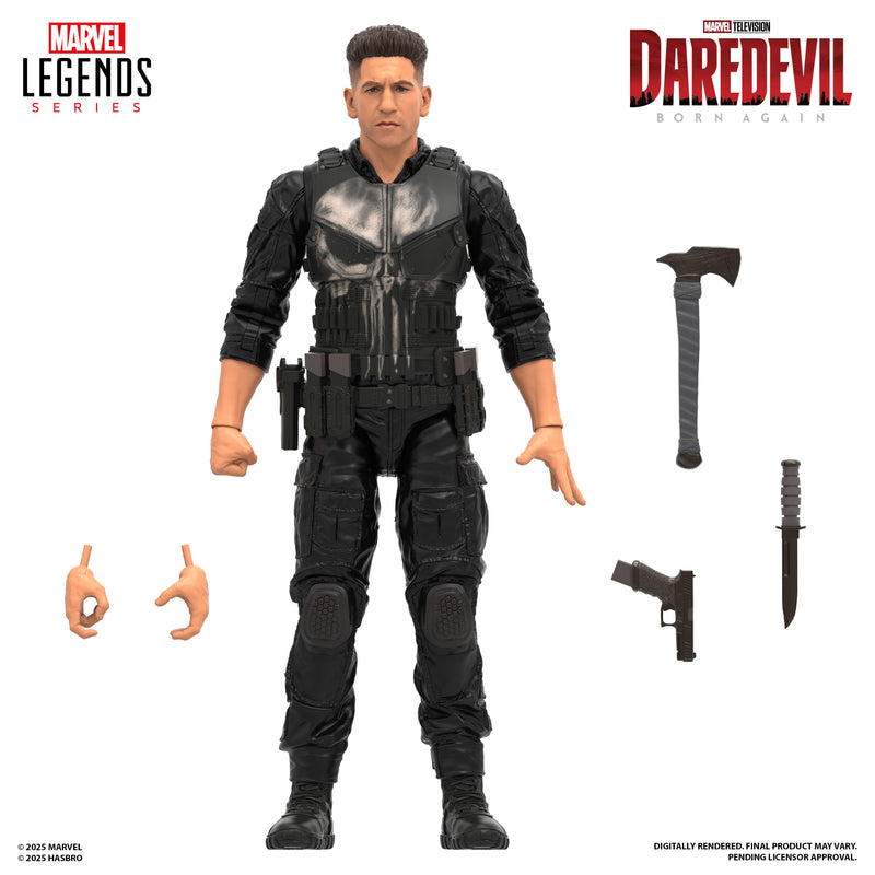 Marvel Legends Series Daredevil: Born Again Punisher (preorder Dec) - Action & Toy Figures -  hasbro