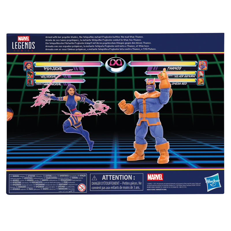 Marvel Legends Series Gamerverse Psylocke vs. Thanos - Exclusive - Collectables > Action Figures > toy -  Hasbro