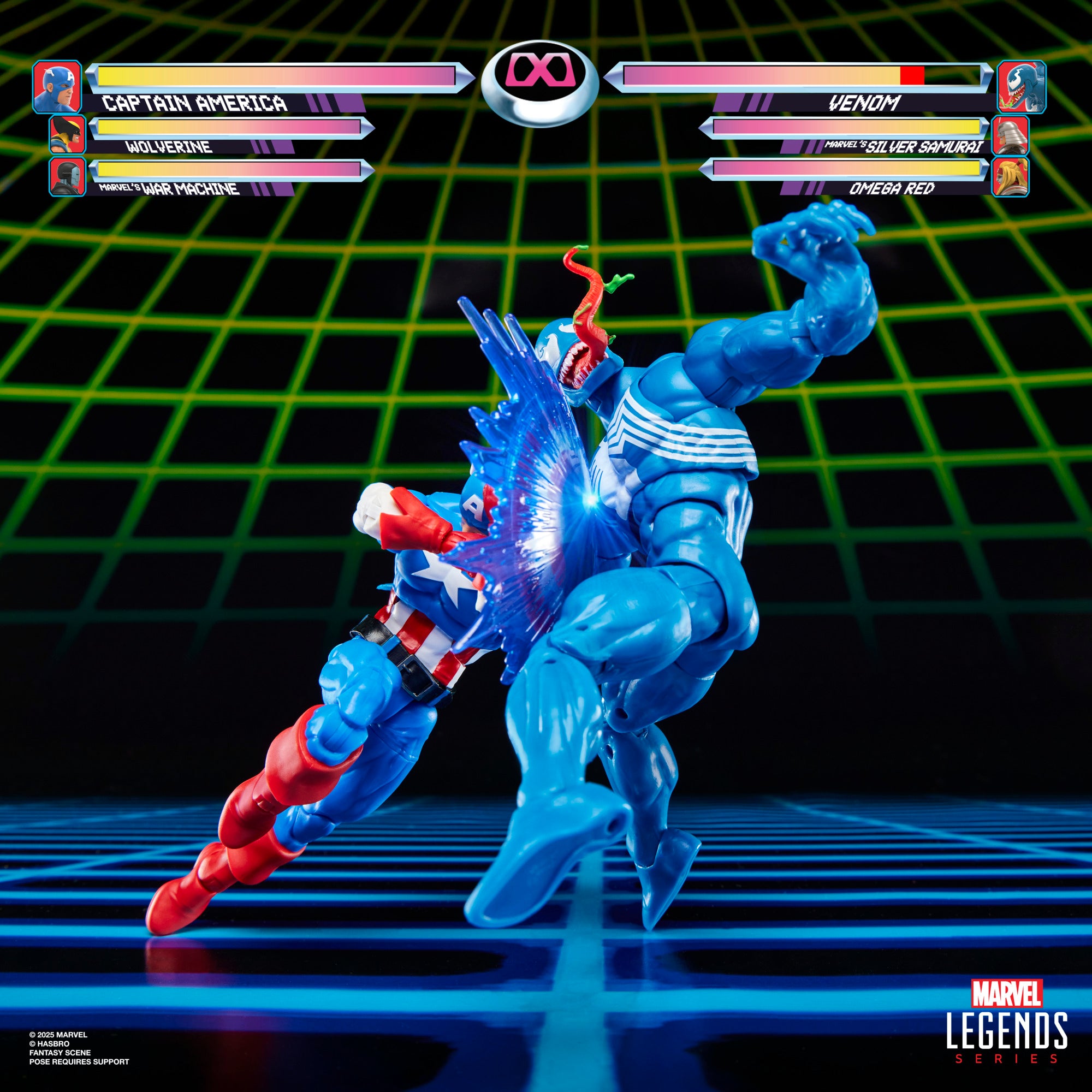Marvel Legends Series Gamerverse Captain America vs Venom — Toy