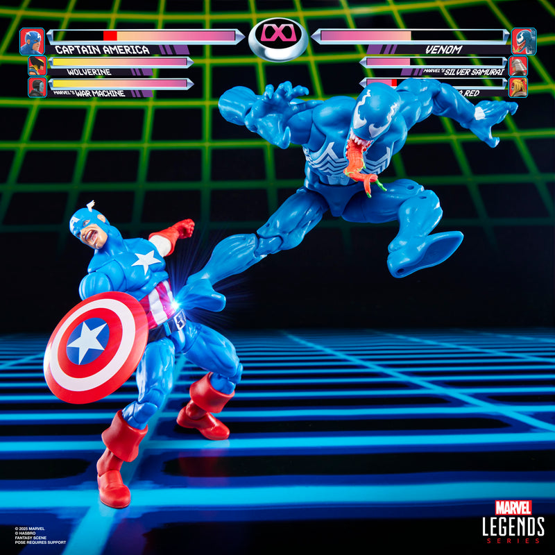 Marvel Legends Series Gamerverse Captain America vs Venom (preorder Nov 2025) - Collectables > Action Figures > toy -  Hasbro