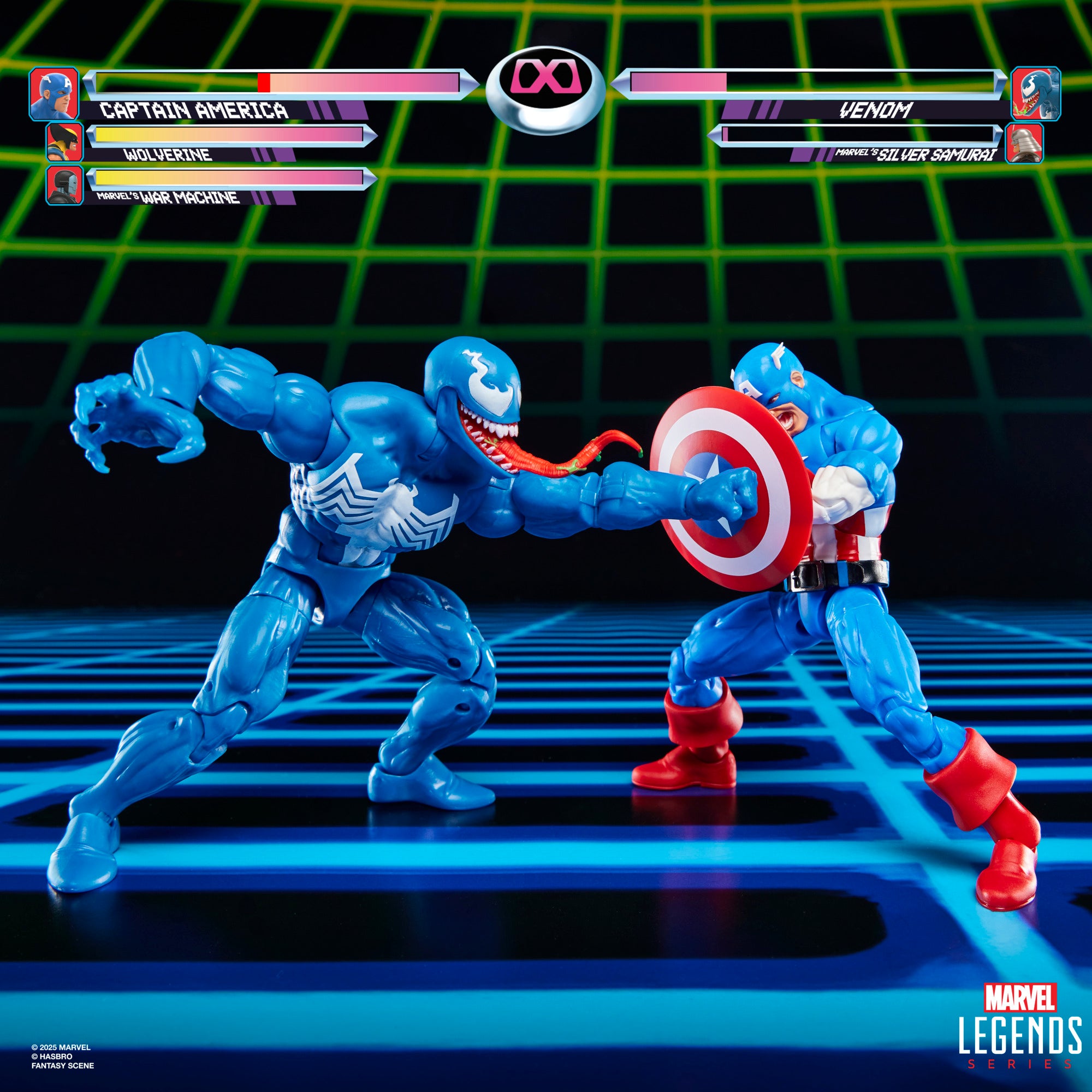 Marvel Legends Series Gamerverse Captain America vs Venom — Toy