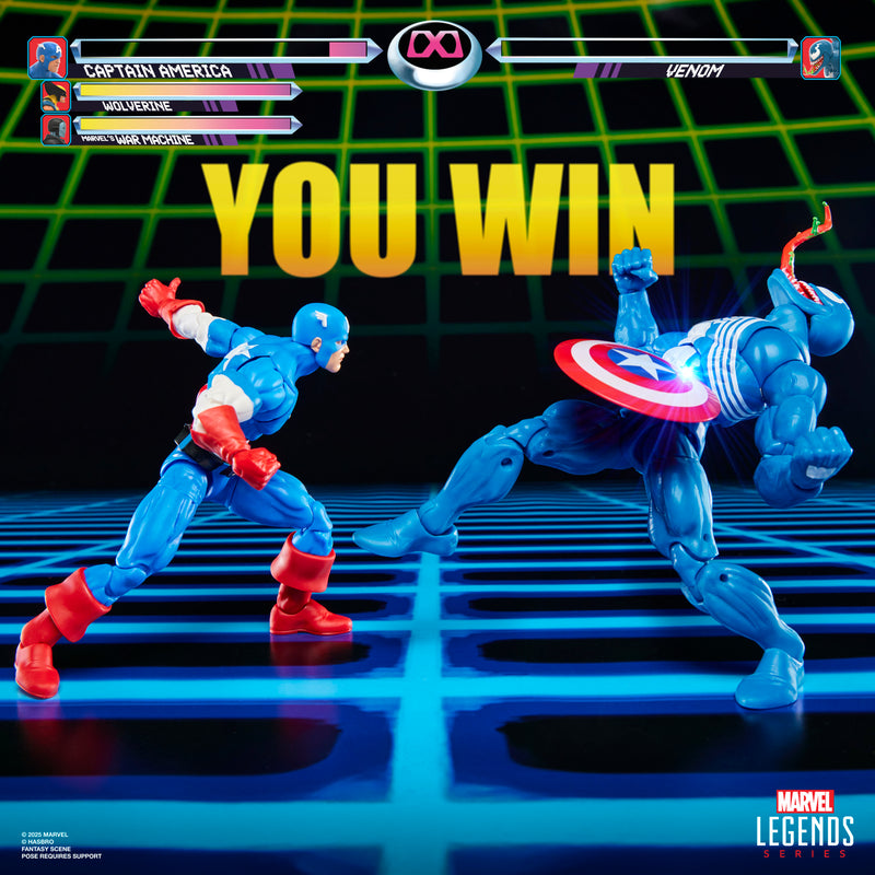 Marvel Legends Series Gamerverse Captain America vs Venom (preorder Nov 2025) - Collectables > Action Figures > toy -  Hasbro