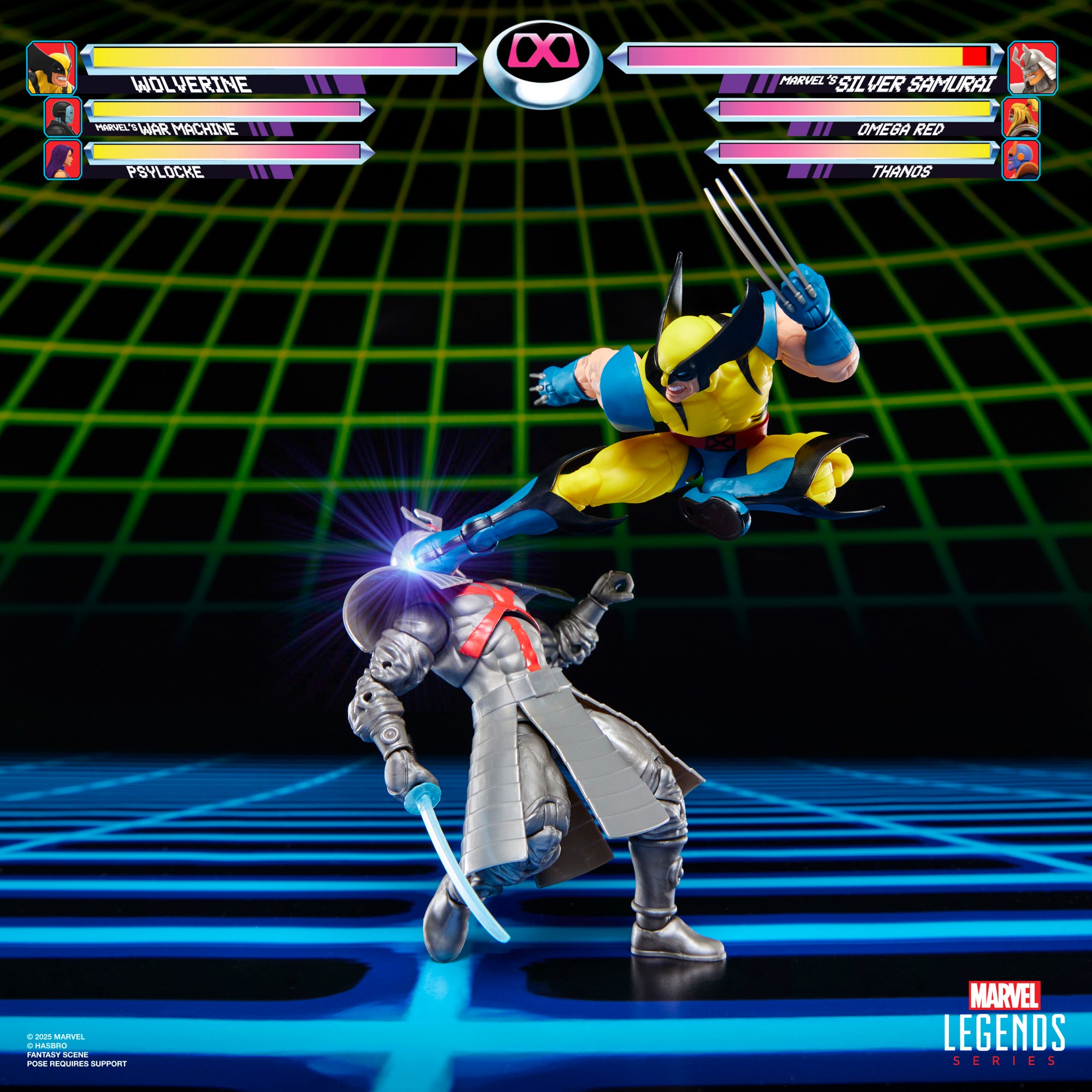 Marvel Legends Series Gamerverse Wolverine vs Marvel's Silver