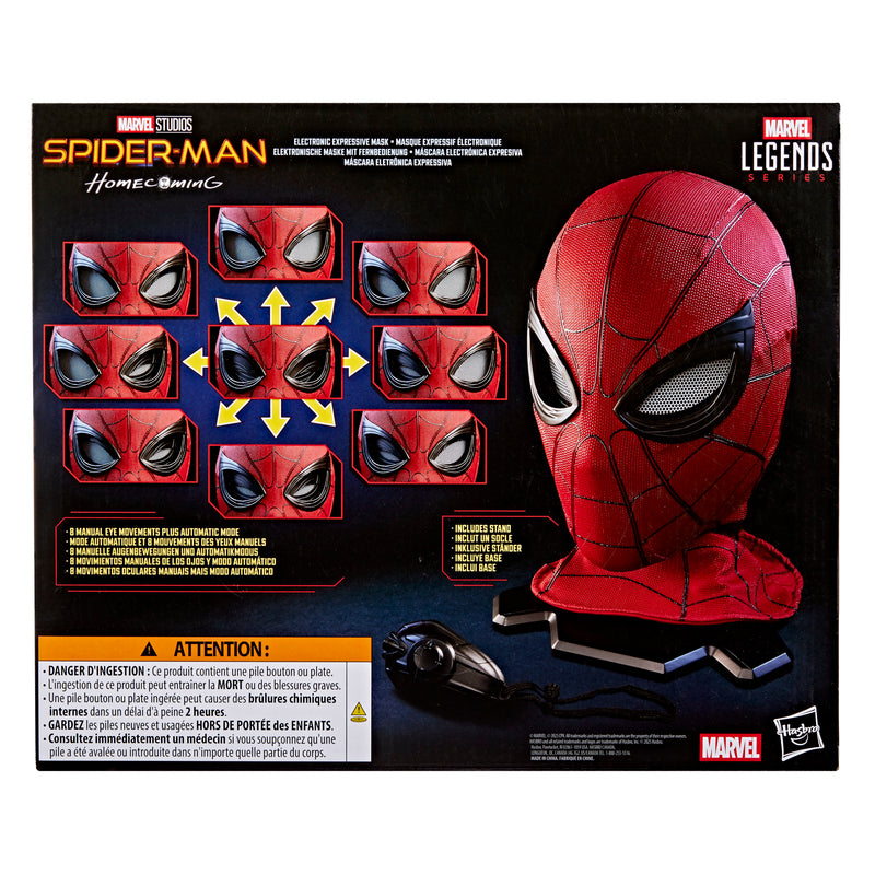 Marvel Legends Series Spider-Man Electronic Expressive Mask (preorder Dec/Jan) - Collectables > Action Figures > toys -  Hasbro