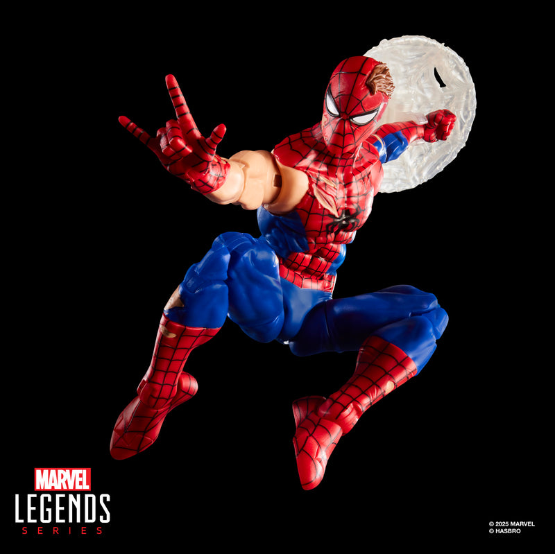 Marvel Legends Series Magic: The Gathering Battle-Damaged Spider-Man (Preorder Nov/Dec 2025) - Collectables > Action Figures > toys -  Hasbro
