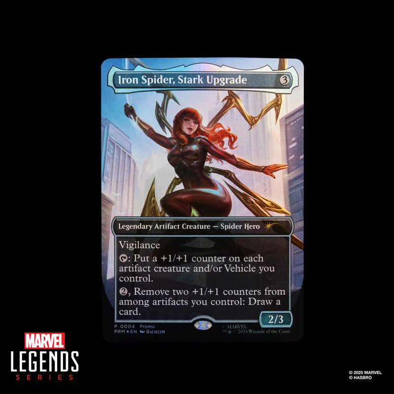Marvel Legends Series Magic: The Gathering Mary Jane Watson (Iron Spid Toy Snowman Marvel Legends Series Magic: The Gathering Mary Jane Watson (Iron Spid Toy Snowman