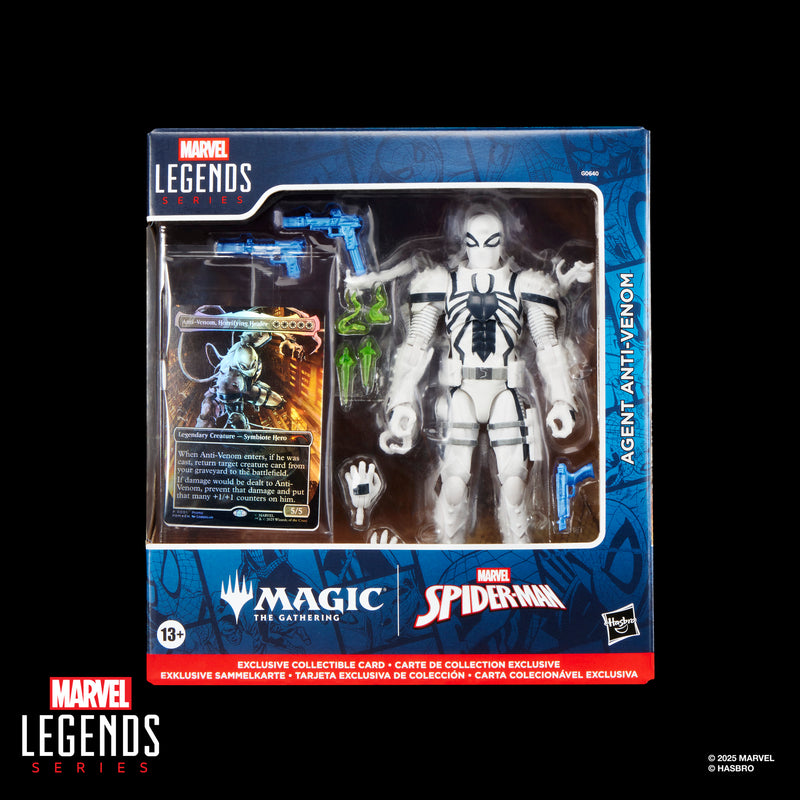 Marvel Legends Series Magic: The Gathering Agent Anti-Venom (Preorder Nov/Dec 2025) - Collectables > Action Figures > toys -  Hasbro