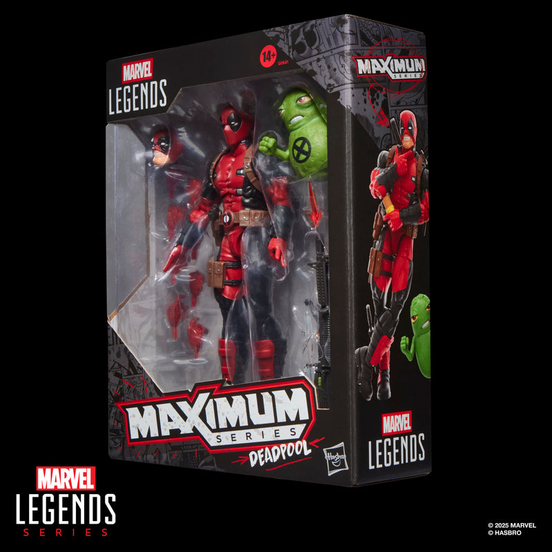 Marvel Legends Maximum Series Deadpool (Preorder Nov/Dec 2025) - Collectables > Action Figures > toys -  Hasbro