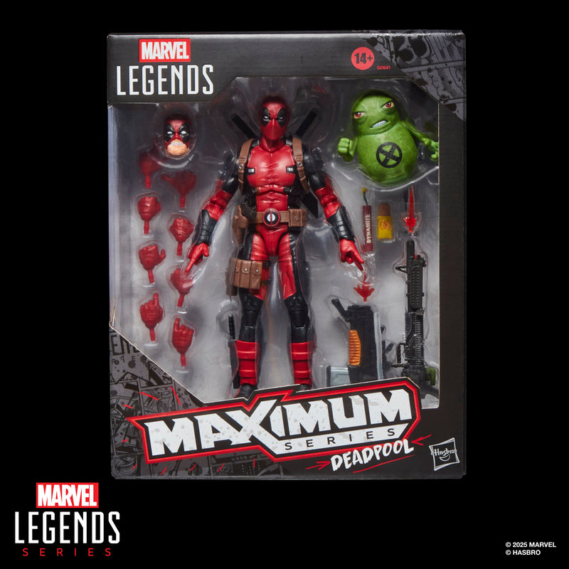 Marvel Legends Maximum Series Deadpool (Preorder Nov/Dec 2025) - Collectables > Action Figures > toys -  Hasbro