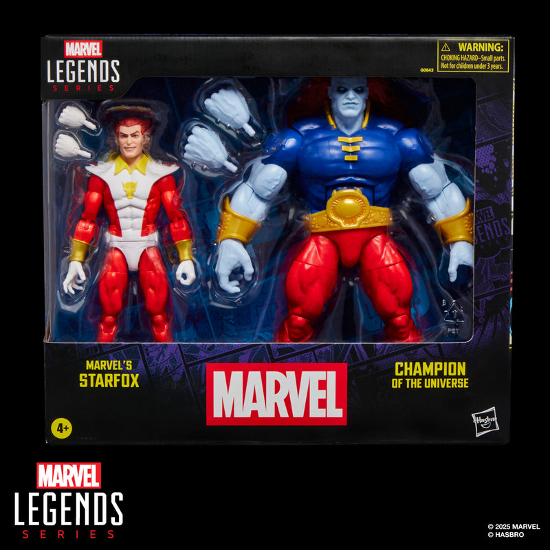 Marvel Legends Series Marvel’s Starfox & Champion of the Universe (Preorder Q1 2026) - Collectables > Action Figures > toy -  Hasbro