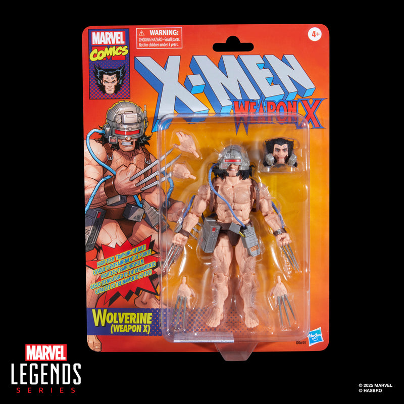 Marvel Legends Series Wolverine (Weapon X) - Exclusive  (preorder Oct 2025) - Collectables > Action Figures > toy -  Hasbro