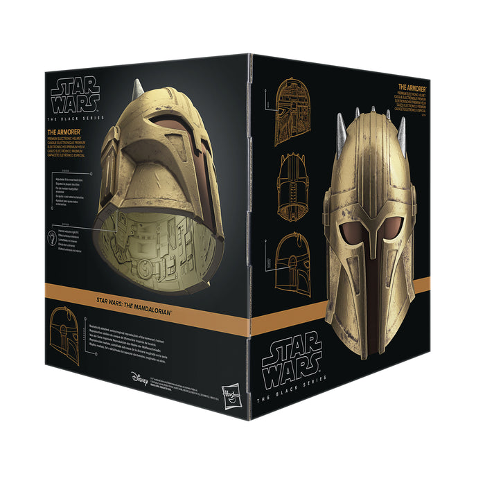 Star Wars The Black Series The Armorer Electronic Helmet (preorder May 2025)