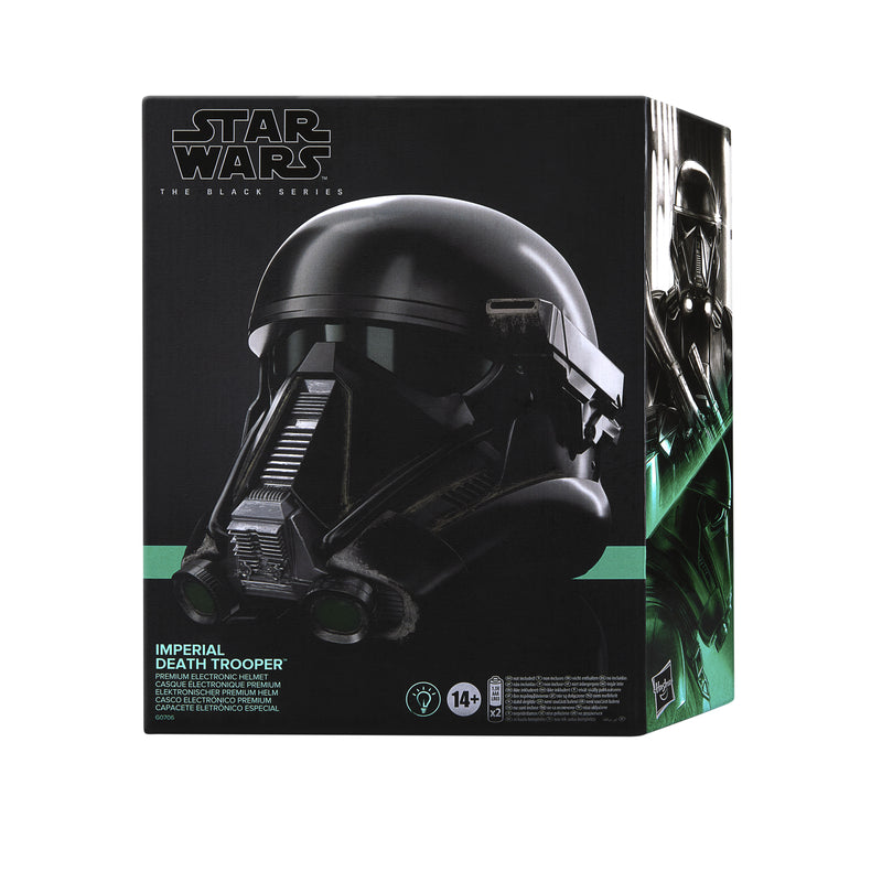 Star Wars The Black Series Imperial Death Trooper Electronic Helmet (preorder Nov 2025) - Collectables > Action Figures > toys -  Hasbro