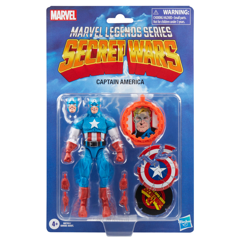 Marvel Legends Series Secret Wars Captain America - Collectables > Action Figures > toy -  Hasbro