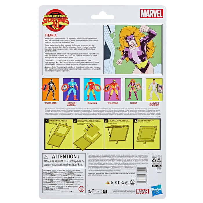 Marvel Legends Series Secret Wars Titania