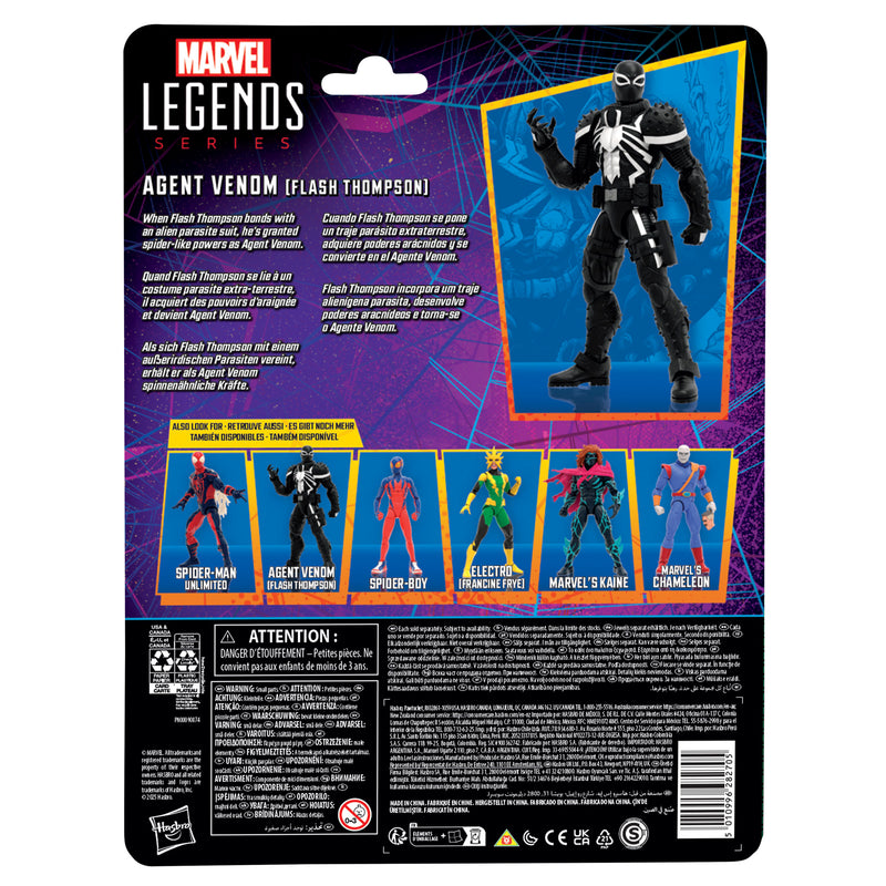 Marvel Legends Series Agent Venom - Flash Thompson - Collectables > Action Figures > toys -  Hasbro