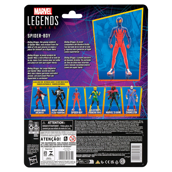 Marvel Legends Series Spider-Boy (preorder Q2 2025)