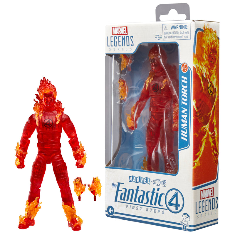 Marvel Legends Series Human Torch - Collectables > Action Figures > toy -  Hasbro