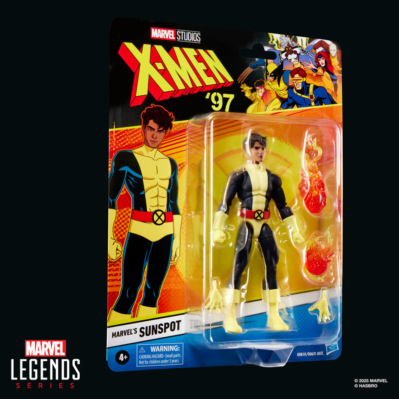 Marvel Legends Series Marvel's Sunspot (Preorder Nov/Dec 2025) - Collectables > Action Figures > toys -  Hasbro