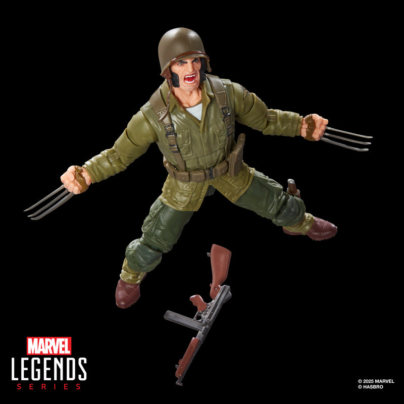 Marvel Legends Series Wolverine (WWII Logan) (Preorder Q1 2026) - Collectables > Action Figures > toys -  Hasbro