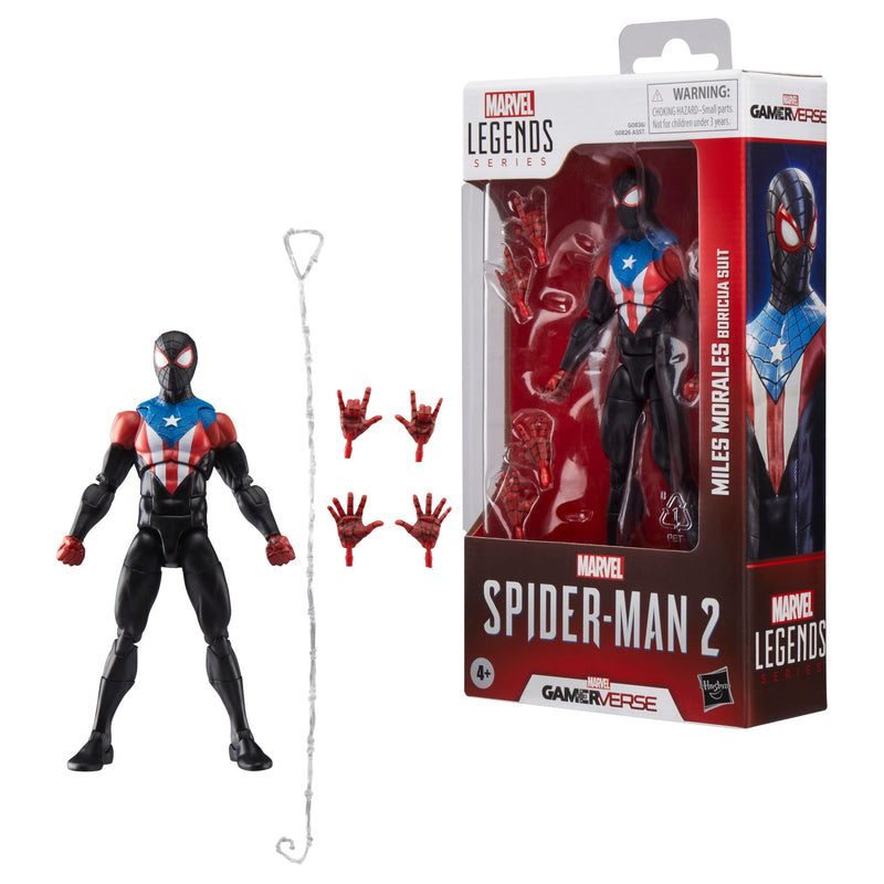 Marvel Legends Series Gamerverse Miles Morales Boricua Suit  (preorder June 2025) - Collectables > Action Figures > toy -  Hasbro