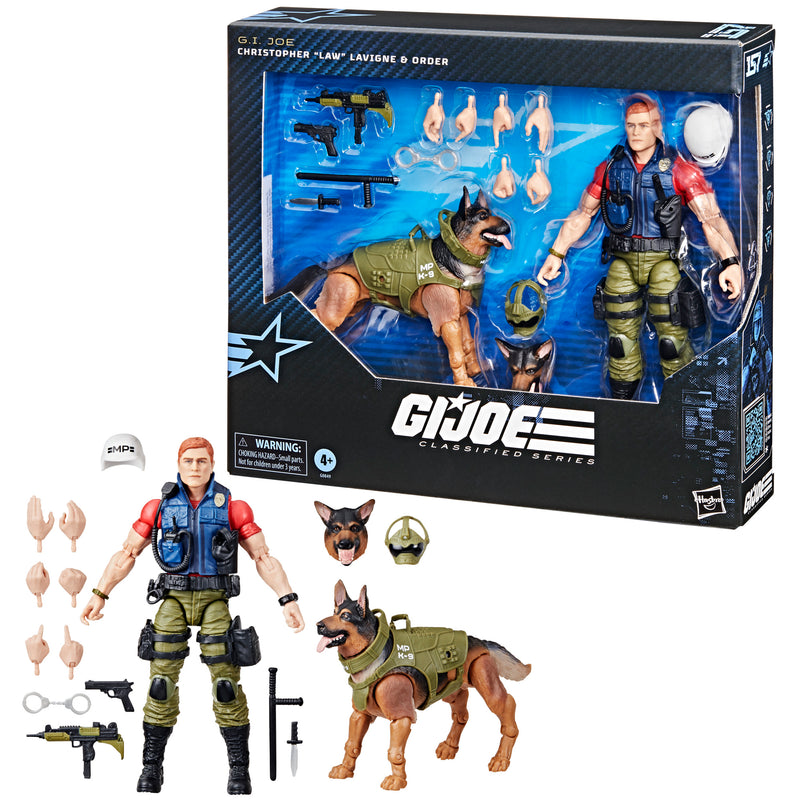 G.I. Joe Classified Series #157 Christopher "Law" Lavigne & Order - Collectables > Action Figures > toys -  Hasbro