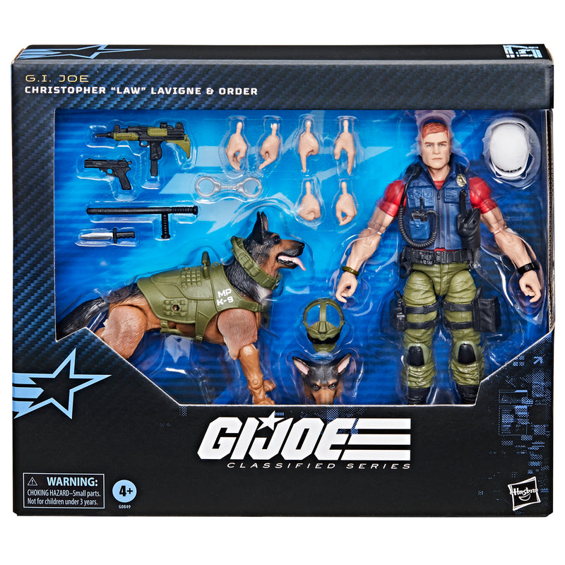 G.I. Joe Classified Series #157 Christopher "Law" Lavigne & Order - Collectables > Action Figures > toys -  Hasbro