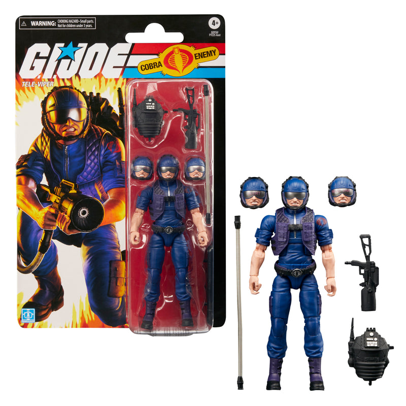G.I. Joe Classified Series Retro Cardback Tele-Viper (preorder Oct 2025) - Collectables > Action Figures > toys -  Hasbro