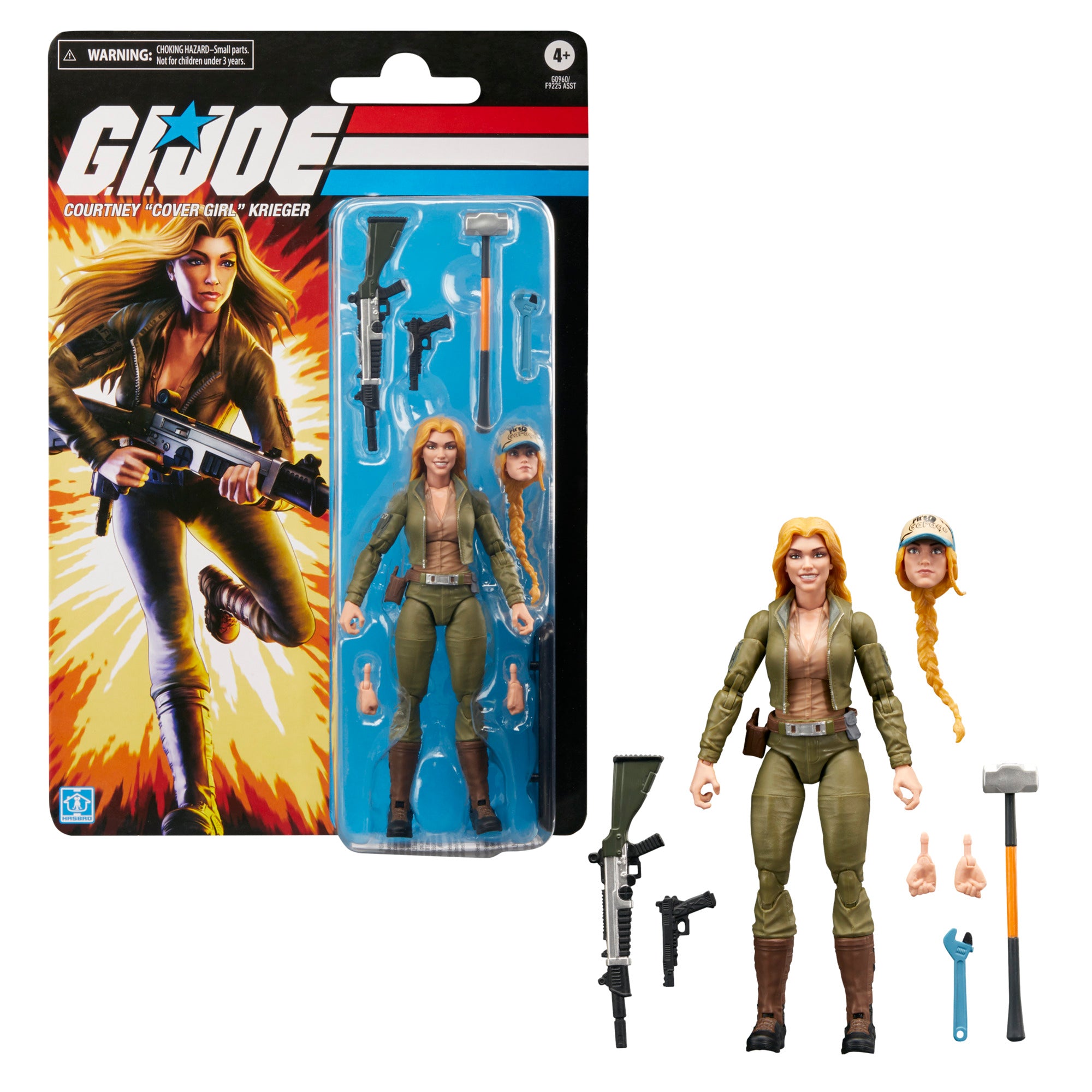 G.I. Joe Classified Series Retro Cardback Courtney “Cover Girl