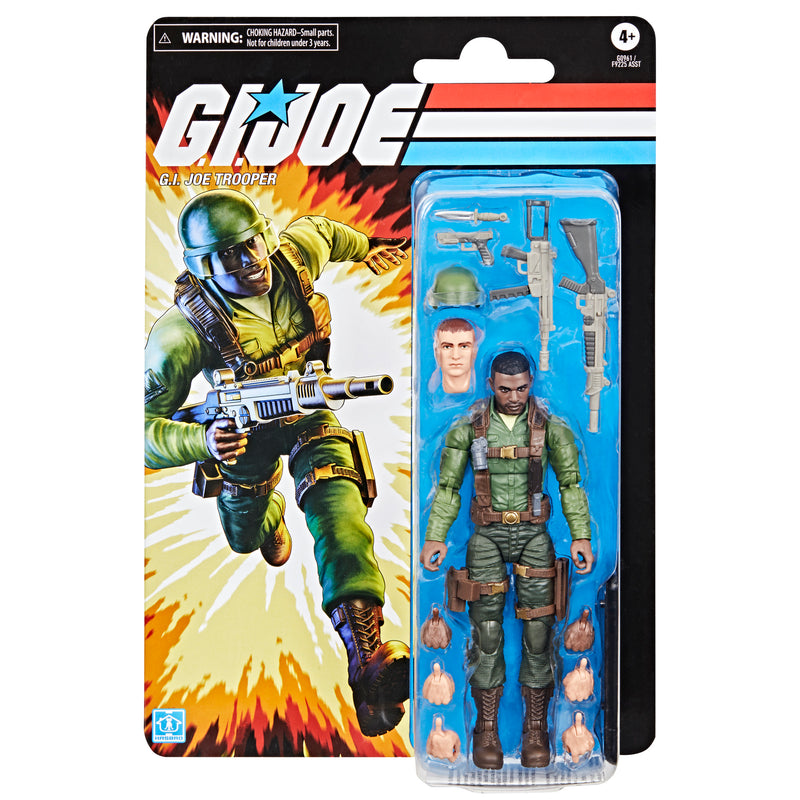 G.I. Joe Classified Series Retro Cardback G.I. Joe Trooper  (preorder Dec 2025) - Collectables > Action Figures > toys -  Hasbro