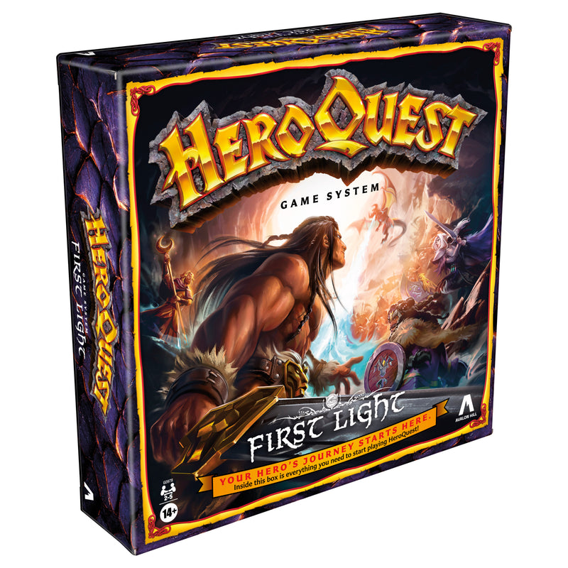 Avalon Hill - HeroQuest  - First Light - Exclusive  (Preorder April 28 - Delayed) - Board Games -  Hasbro