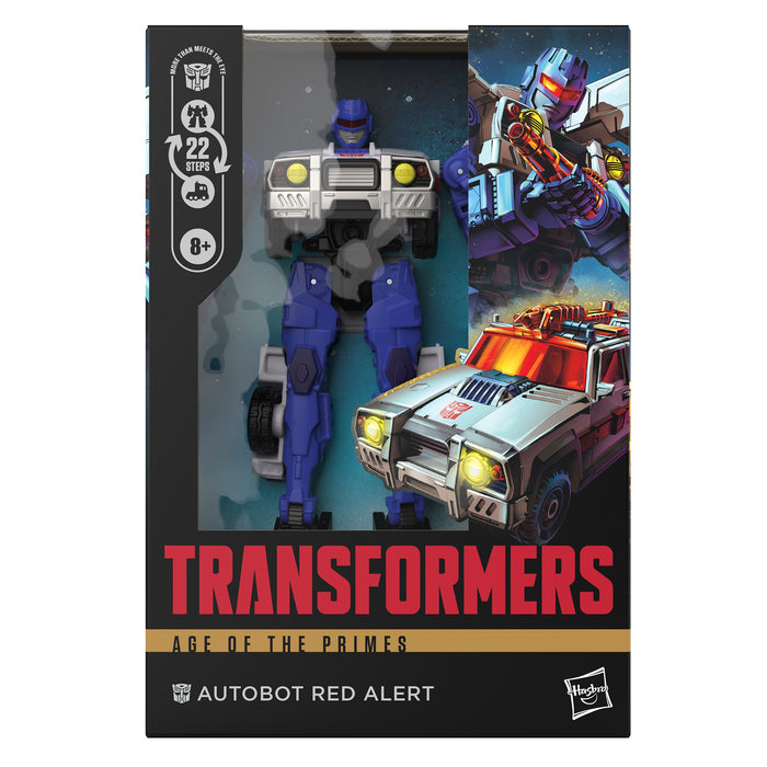 Transformers Age of the Primes Voyager Class Autobot Red Alert (preorder June 2025)