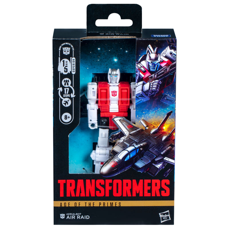 Transformers Age of the Primes Deluxe Class Aerialbot Air Raid - Action figure -  Hasbro