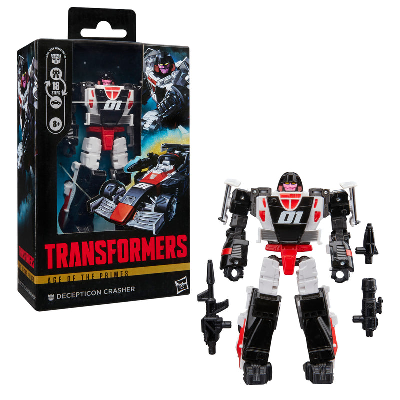 Transformers Age of the Primes Deluxe Class Decepticon Crasher (preorder Oct 2025) - Collectables > Action Figures > toy -  Hasbro