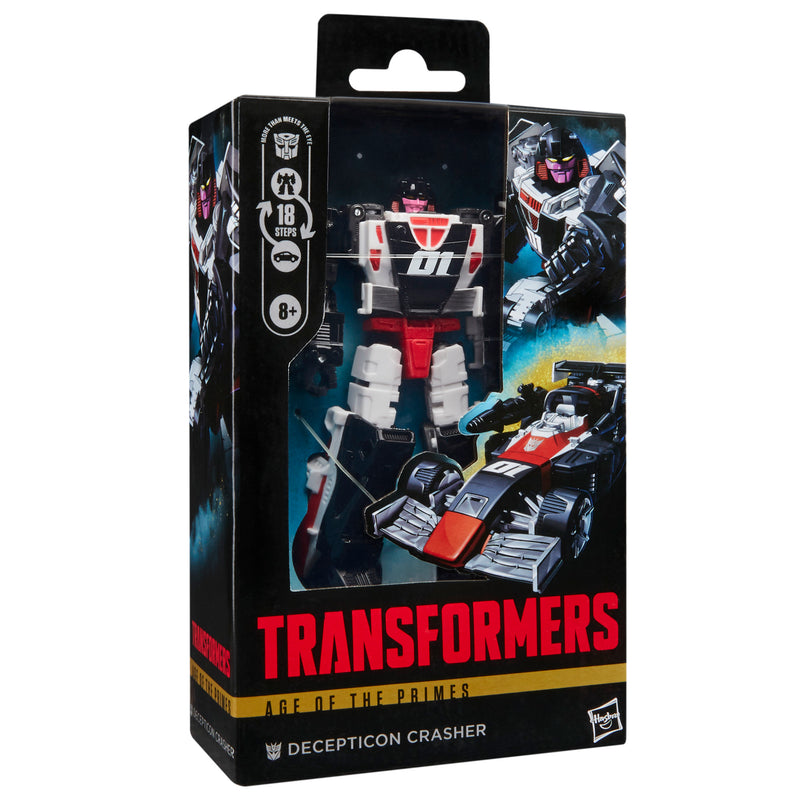 Transformers Age of the Primes Deluxe Class Decepticon Crasher (preorder Oct 2025) - Collectables > Action Figures > toy -  Hasbro