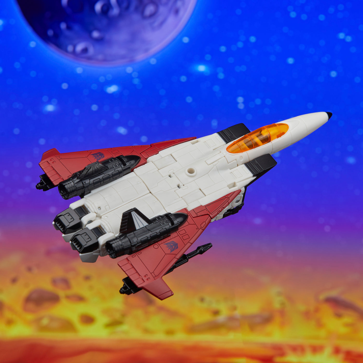 Transformers Legacy United Ramjet (G1) - Action Figure 17,5 Cm Convertibile In Jet, 2 Blaster