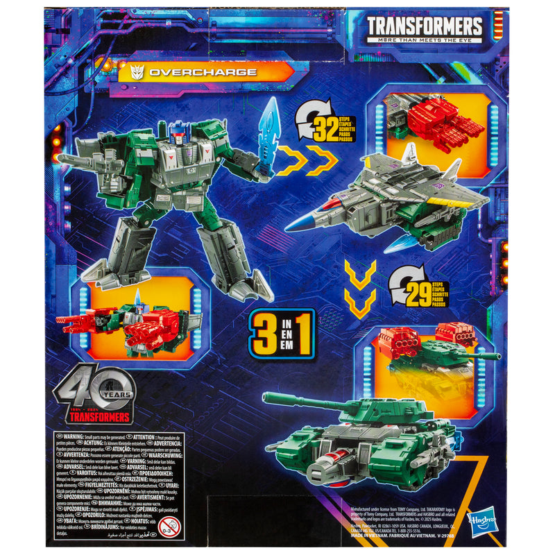 Transformers Legacy United Leader Class Overcharge - Collectables > Action Figures > toys -  Hasbro