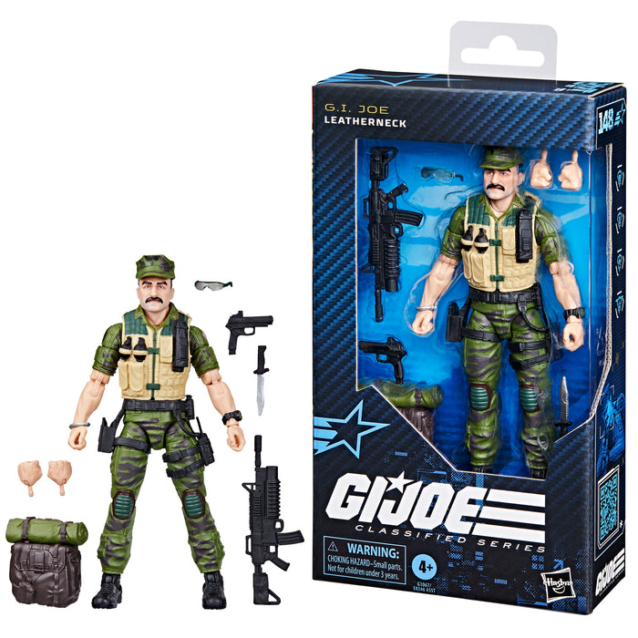 G.I. Joe Classified Series #148, Leatherneck  (preorder Feb 2025)