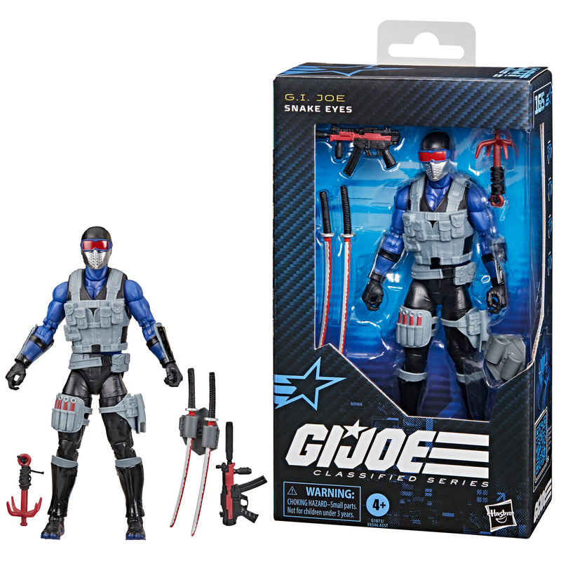 G.I. Joe Classified Series  #165 Snake Eyes  (preorder Q4 2025) - Collectables > Action Figures > toys -  Hasbro