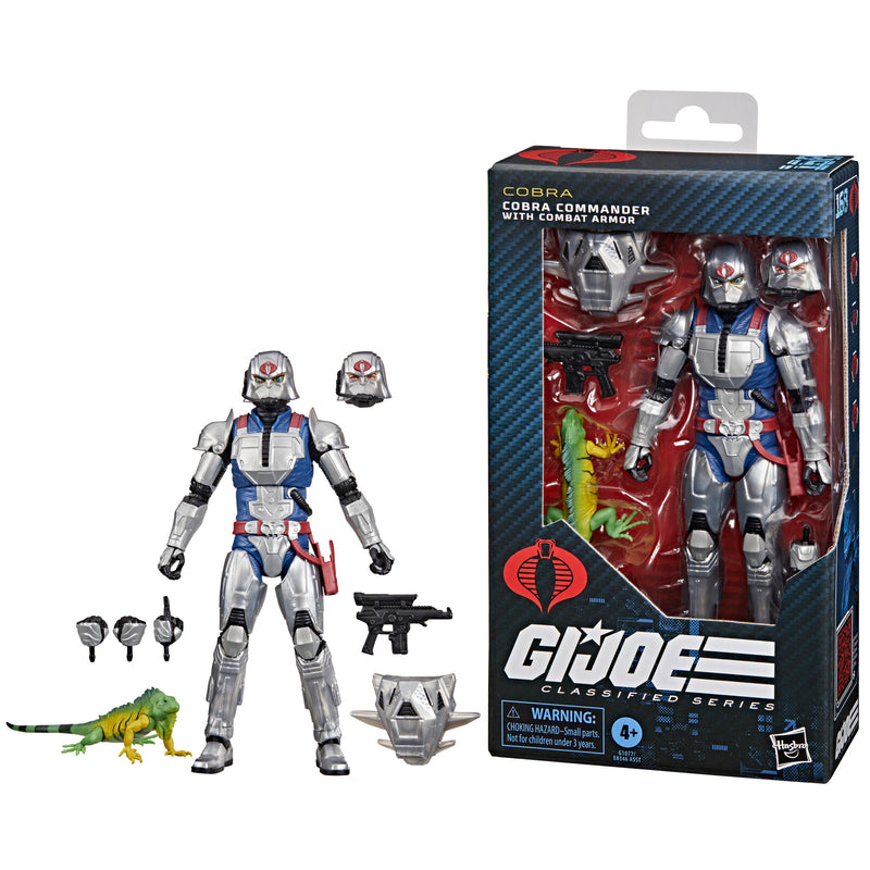 G.I. Joe Classified Series  #168 Cobra Commander With Combat Armor (preorder Q4 2025) - Collectables > Action Figures > toys -  Hasbro