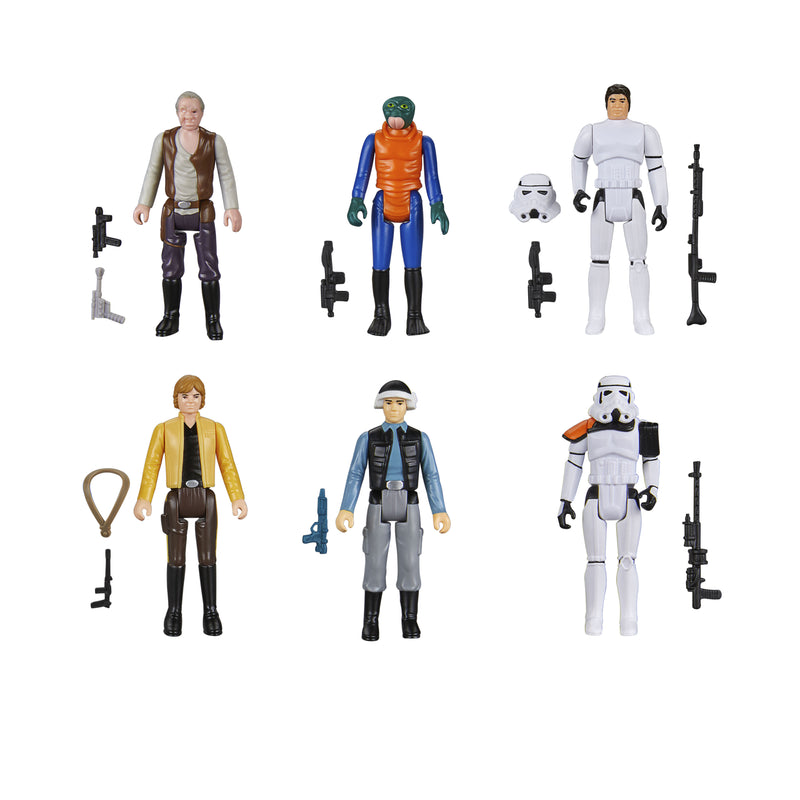 Star Wars Retro Collection Star Wars: A New Hope Figure Multipack (preorder July 2025) - Collectables > Action Figures > toys -  Hasbro