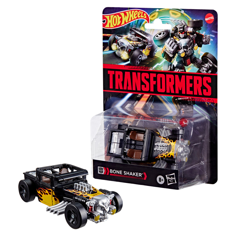 Transformers Collaborative Hot Wheels x Transformers Bone Shaker (Preorder Q1 2026) - Action & Toy Figures -  Hasbro