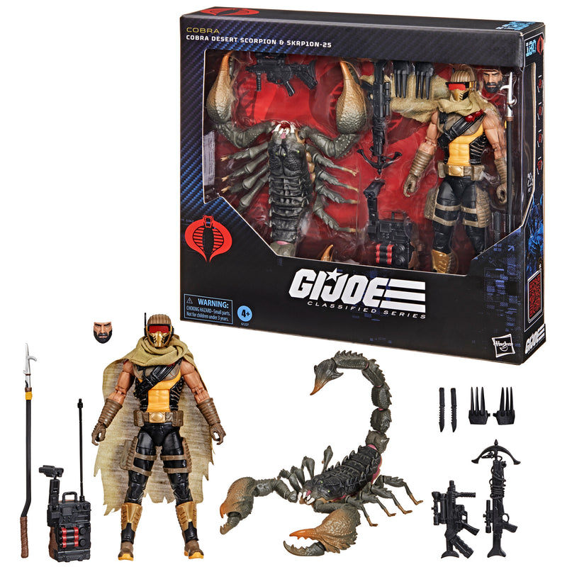 G.I. Joe Classified Series #180 Cobra Desert Scorpion & SKRP10N-25 (Preorder Q1 2026) - Collectables > Action Figures > toys -  Hasbro