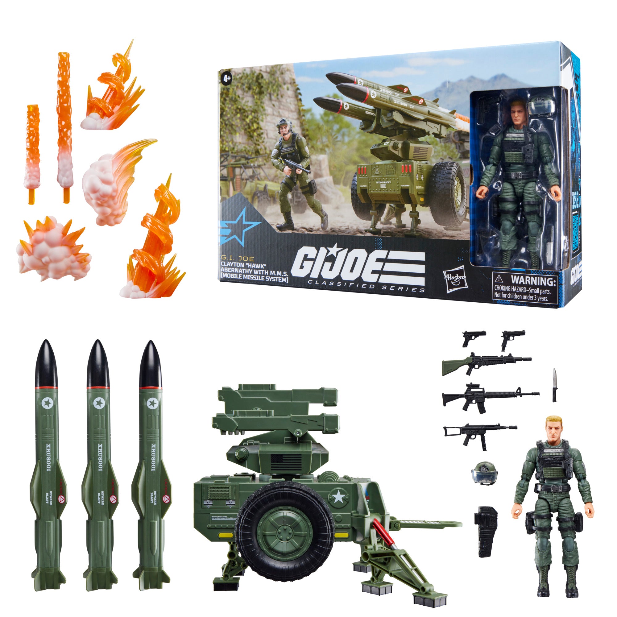 G.I. Joe Classified Series #182 Clayton “Hawk” Abernathy with