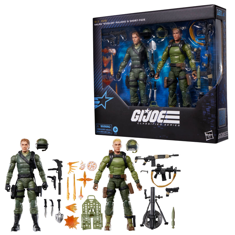 G.I. Joe Classified Series #181 Ralph Steeler -  Pulaski & Short-Fuze  (Preorder Dec 2025) - Collectables > Action Figures > toys -  Hasbro