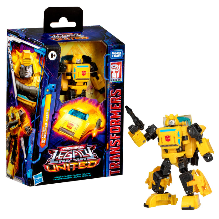 Transformers Legacy Deluxe Class Origin Bumblebee (preorder Feb 2025)