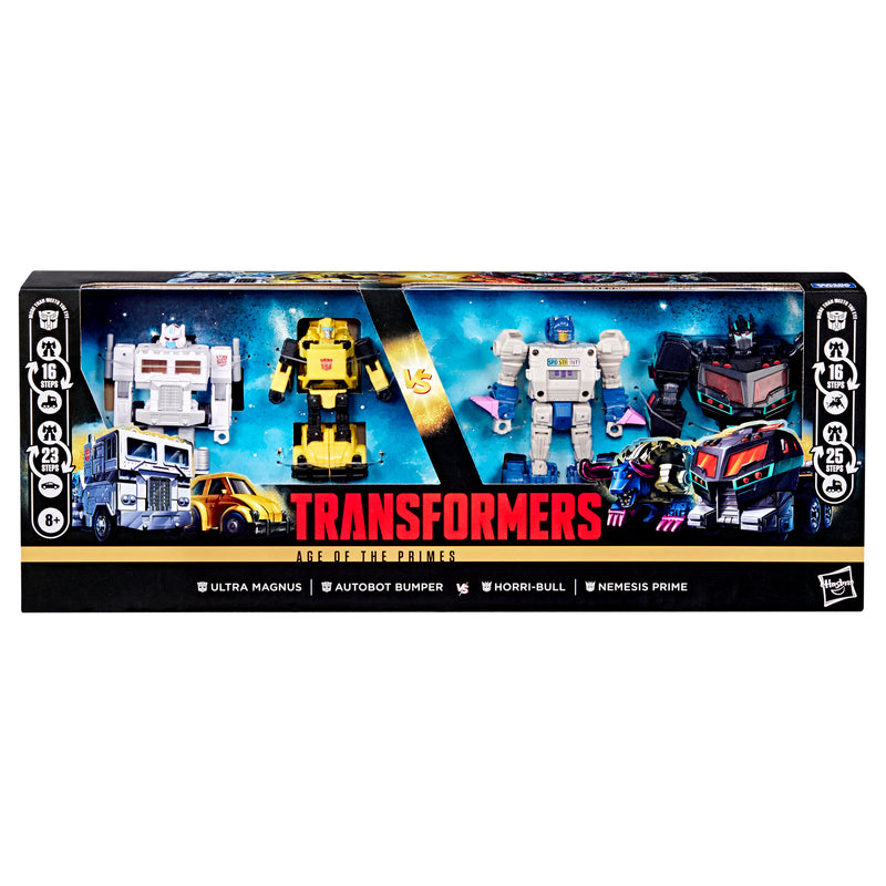 Transformers Age of the Primes Action Figure 4-Pack - Exclusive (preorder Sept 2025) - Collectables > Action Figures > toys -  Hasbro