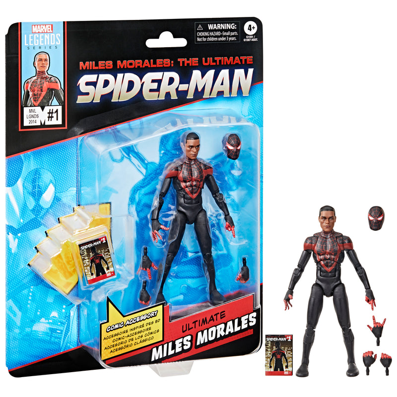 Marvel Legends Series Ultimate Miles Morales Spider-Man - Collectables > Action Figures > toy -  Hasbro