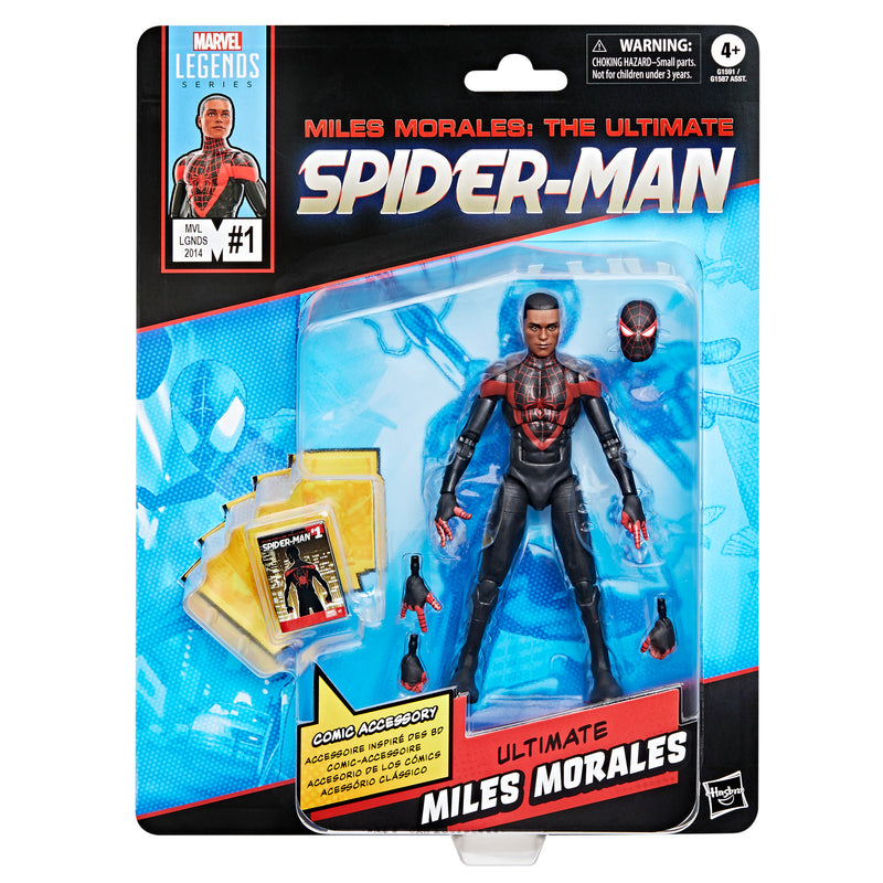 Marvel Legends Series Ultimate Miles Morales Spider-Man - Collectables > Action Figures > toy -  Hasbro